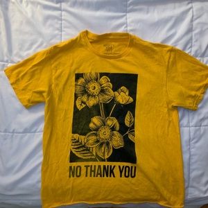 Yellow graphic t-shirt